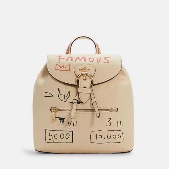 Coach X Jean Michel Basquiat Kleo Backpack - Picture 13 of 15